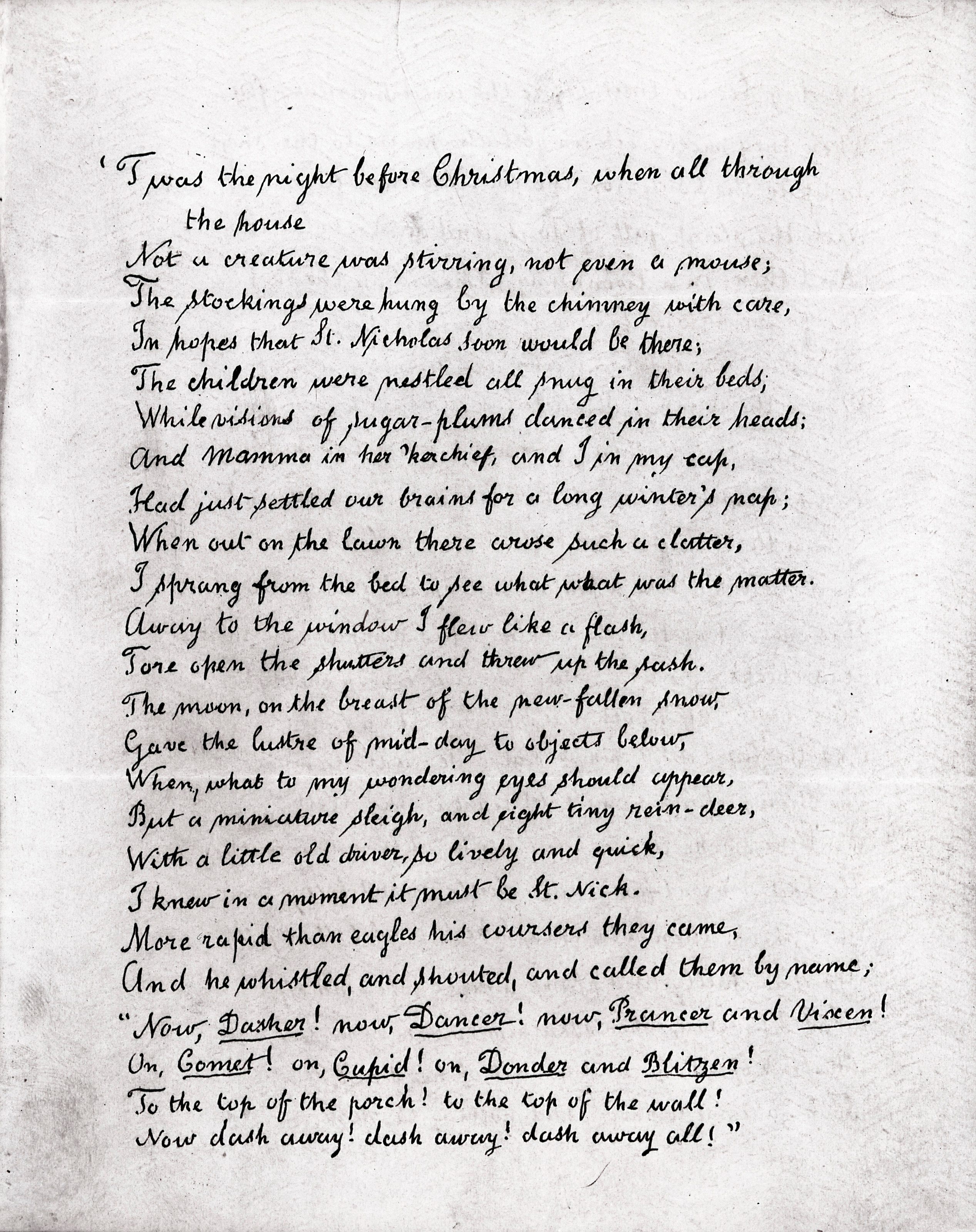 Moore’s Poem