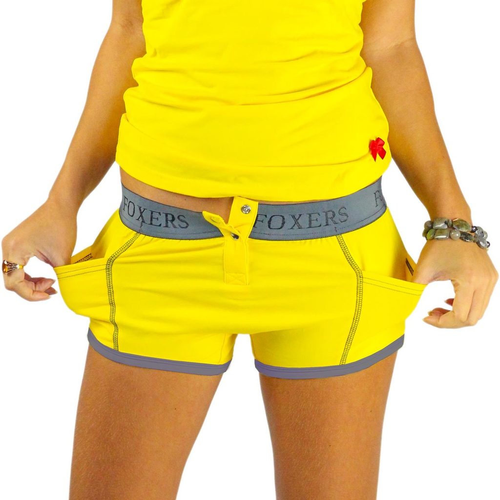 Sunshine Yellow Tomboy Boxer Brief | Foxers